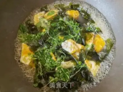 Make Chicken caterpillar omelet sprouts step 12
