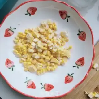 Make Milky corn paste step 1