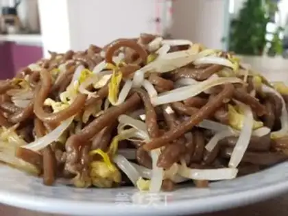 Make The green bean sprouts and the red potatoes step 4