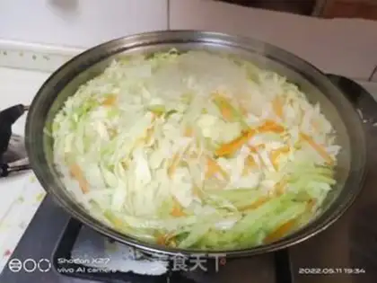 Make Packed with cucumber step 2