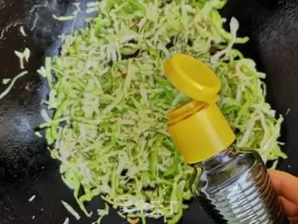 Make Pilli chili and cabbage step 6