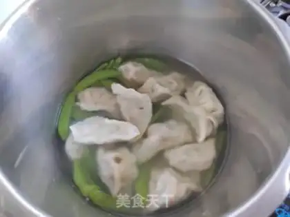 Make Cream mushrooms and meat dumplings step 7