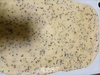 Make Baked black sesame tablets step 6