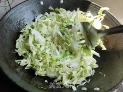 Make Fan cabbage step 4