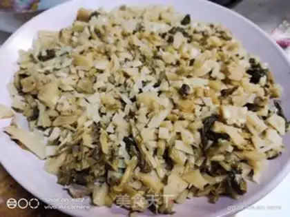 Make Scrambling meat step 4