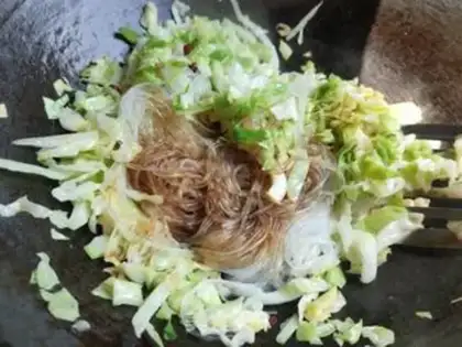 Make Fan cabbage step 6