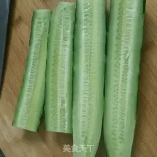 Make Weenie fried cucumber step 0