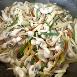 Make White mushrooms step 17