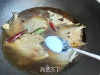 Make Red-burned flatfish step 13