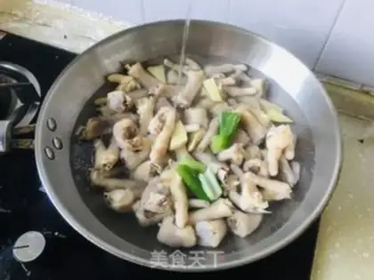 Make Lemon chicken claws step 2