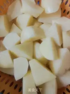 Make Potato chicken step 4