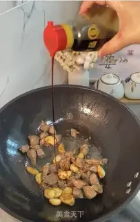 Make Garlic black beef step 5