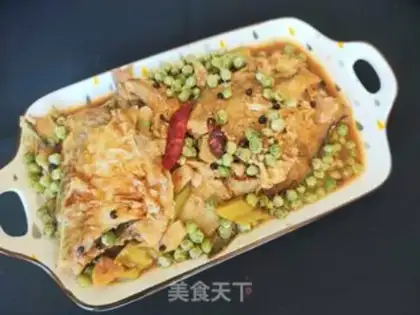 Make Red-burned flatfish step 17