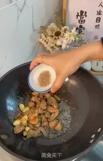Make Garlic black beef step 6