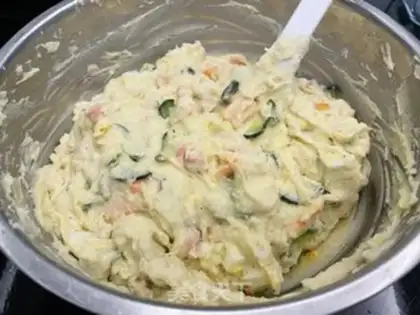 Make Mashed potato salad step 8