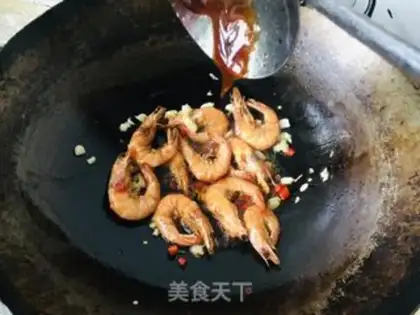 Make Garlic shrimp step 9