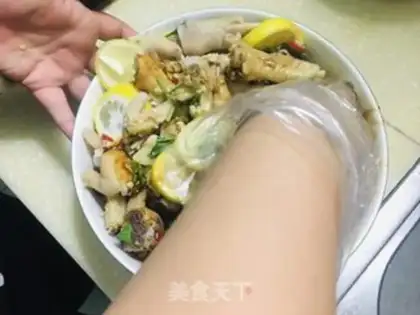 Make Lemon chicken claws step 6