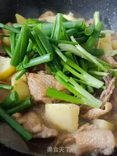 Make Potato chicken step 8