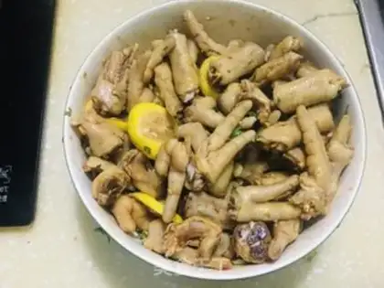 Make Lemon chicken claws step 7