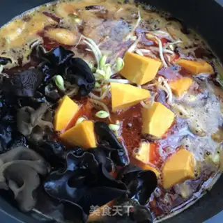 Make Cowfish tofu spicy pot step 7