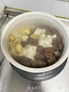 Make Duck tofu step 2