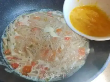 Make Tomato pasta fish soup step 7