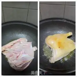 Make A duck with ice plum sauce step 6