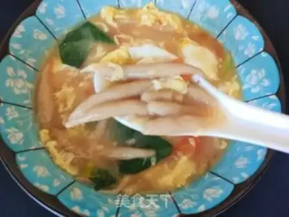 Make Tomato pasta fish soup step 11
