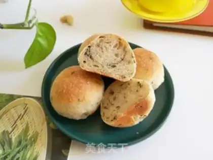 Make Mint honey bun step 11