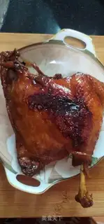 Make A duck with ice plum sauce step 13