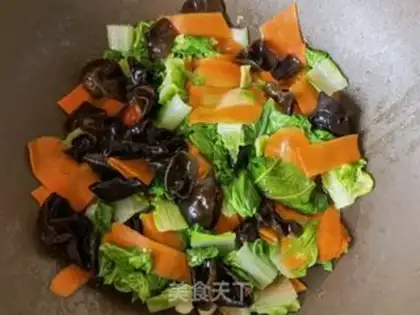 Make Carrot, musk, cabbage step 6