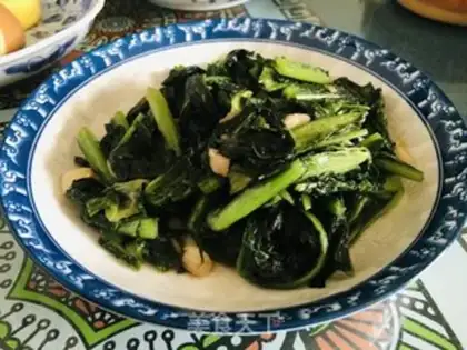 Make Garlic leaves step 8
