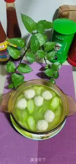 Make Porkball melon soup step 5