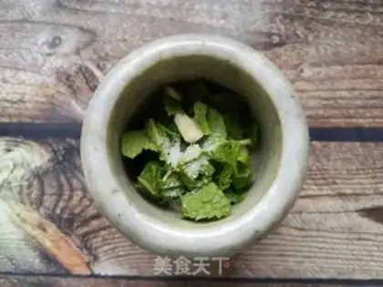 Make The broccoli with ten casserole garlic juice step 4