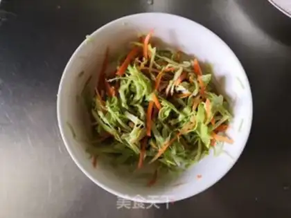 Make Vegetable eggcake step 0