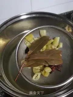 Make The broccoli with ten casserole garlic juice step 8