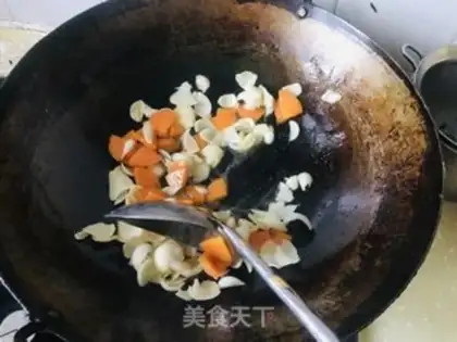 Make Carrot and lilies step 9