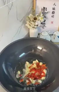 Make Chili fried melons step 3