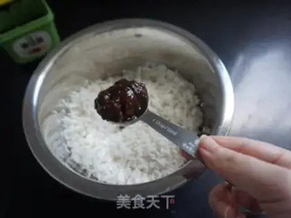 Make Mini rice sauce step 4