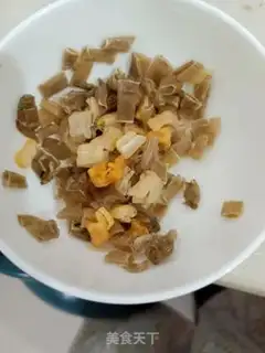 Make Sandflies dry congee step 0