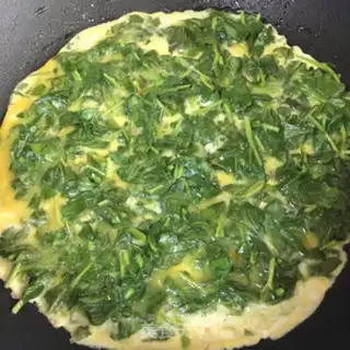 Make Calcium fried eggs step 6