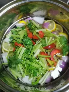Make Lemon with pepper chicken claws step 19