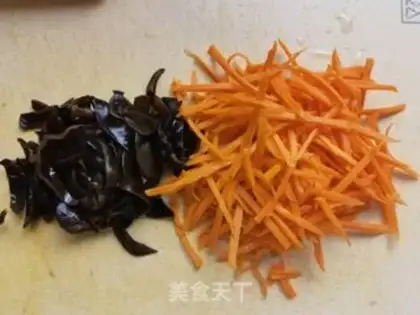 Make Carrots, mussels step 2