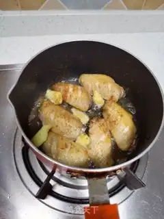 Make Coke fried chicken wings step 4