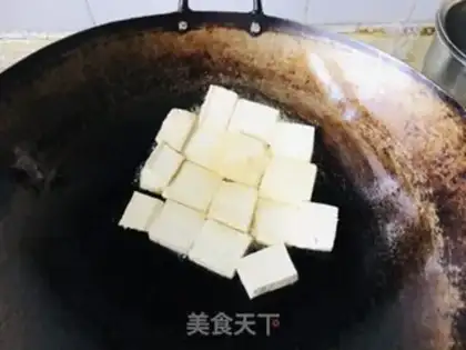 Make Salt tofu step 1