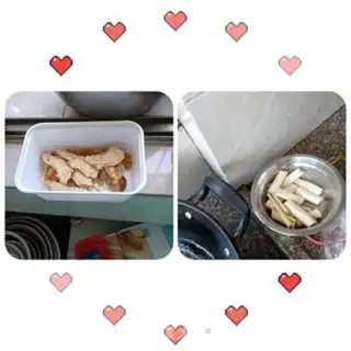 Make The ginseng belongs to the roosters of Weishan step 1