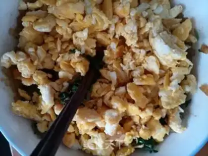 Make Spinach egg pastry step 6