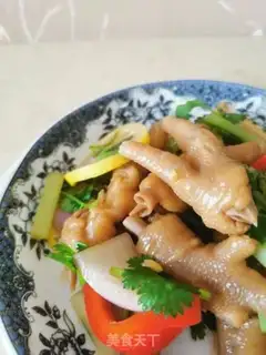 Make Lemon with pepper chicken claws step 24
