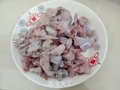 Make Spicy bull frog step 2