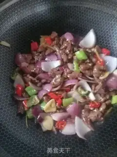 Make Onion beef step 12